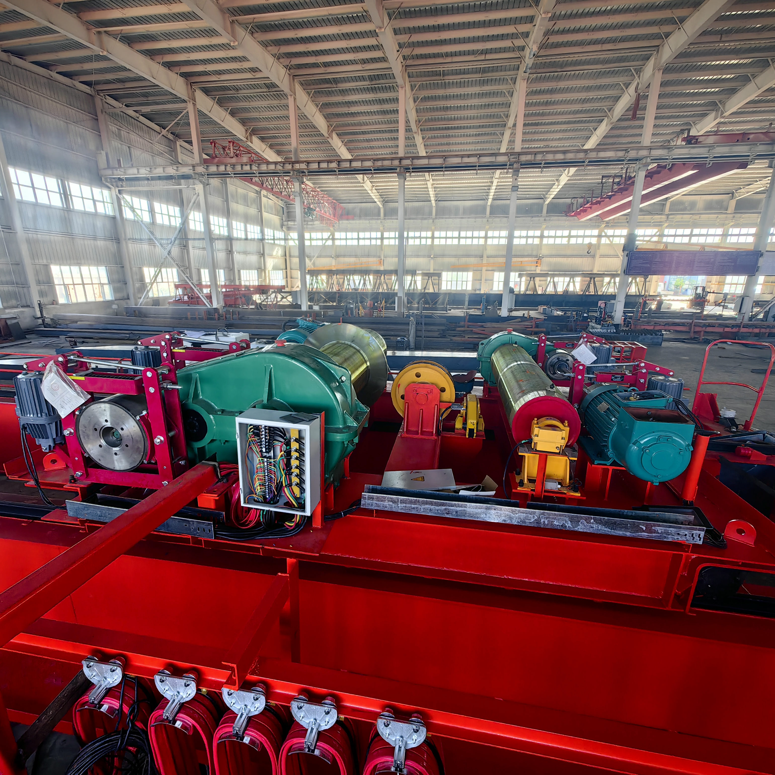 Explosion-proof bridge crane