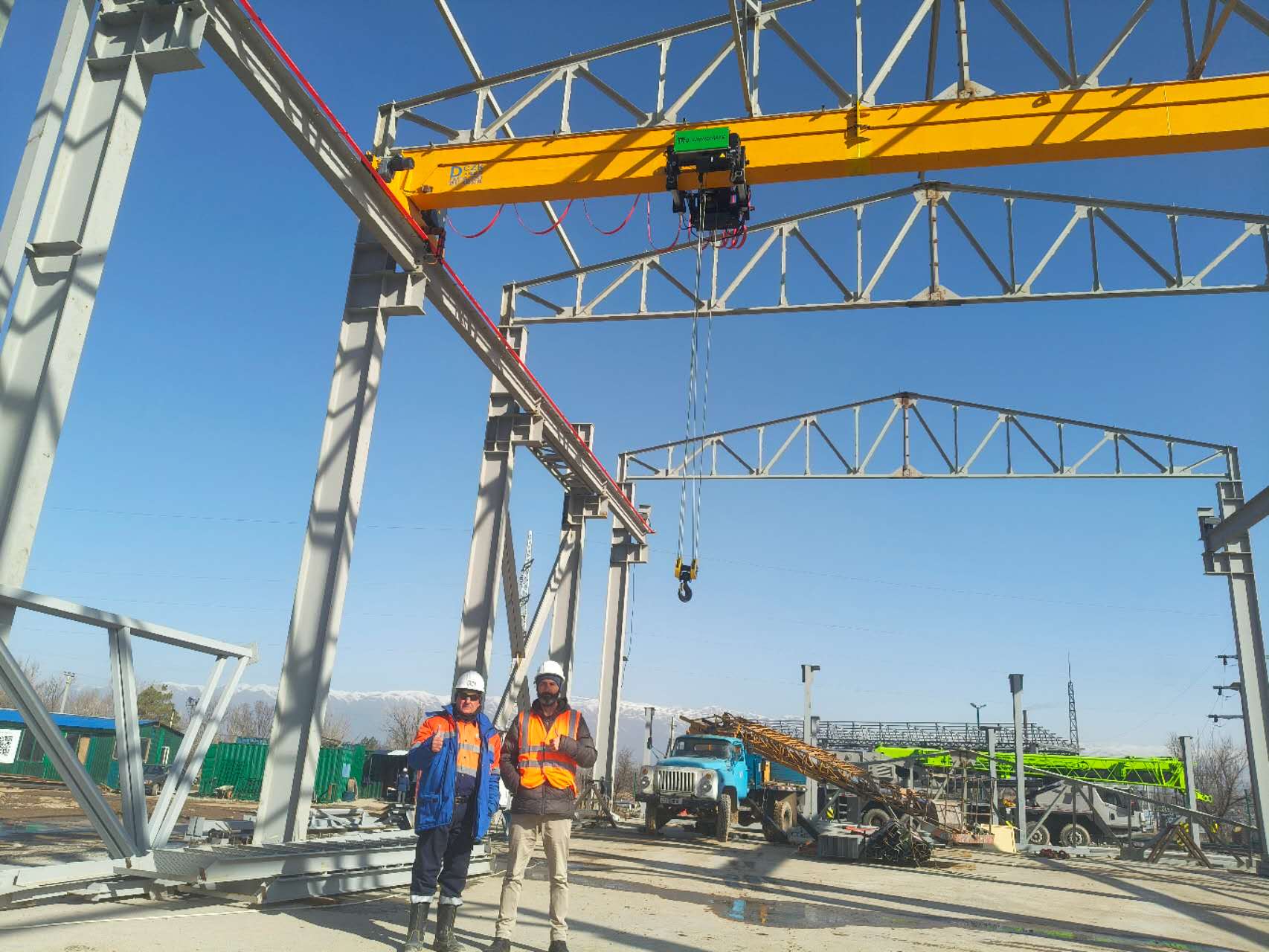 Installation at customer site